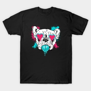 Frenchie Graffiti T-Shirt